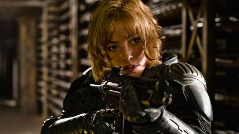 Olivia Thirlby as Anderson in Dredd