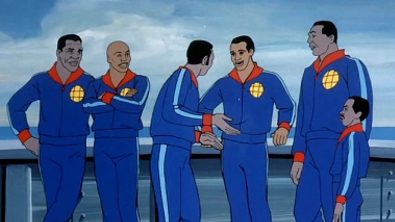 The Harlem Globetrotters on Scooby-Doo