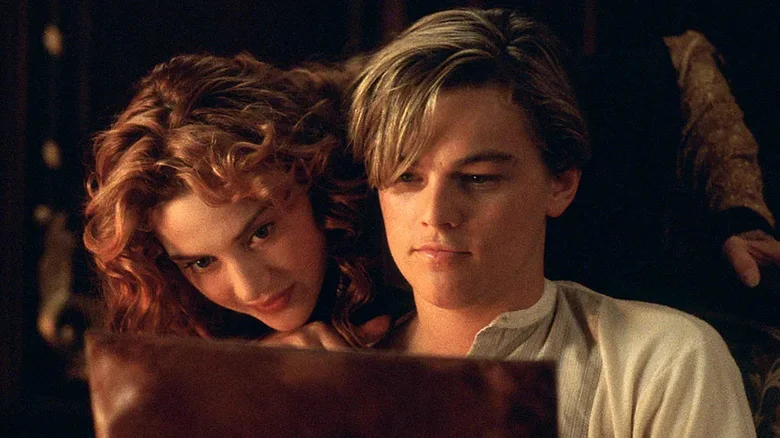 kate winslet's titanic kiss with leonardo dicaprio was an absolute mess