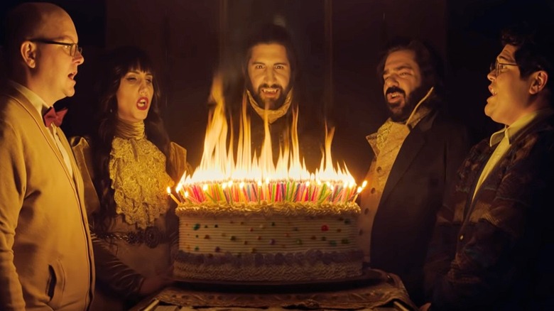 What We Do in the Shadows cast singing