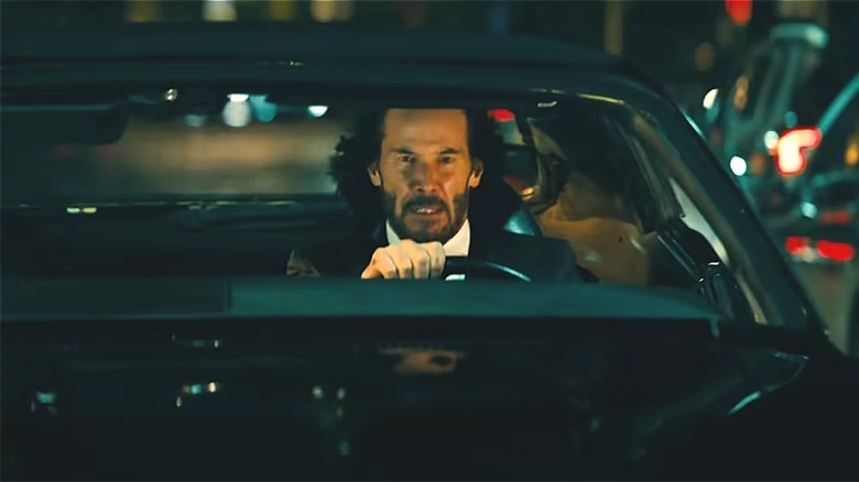 John Wick driving