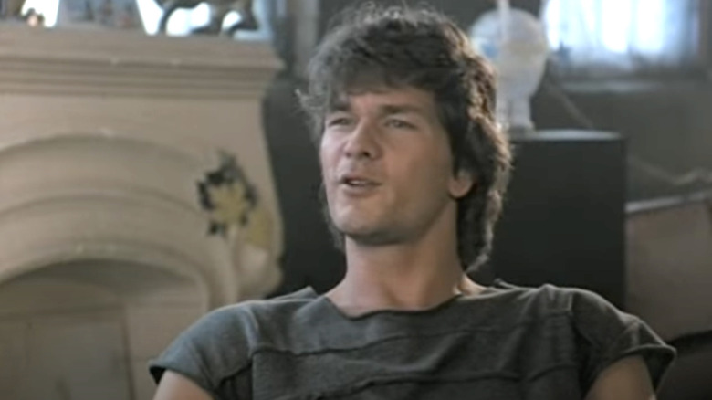 Youngblood Patrick Swayze sitting