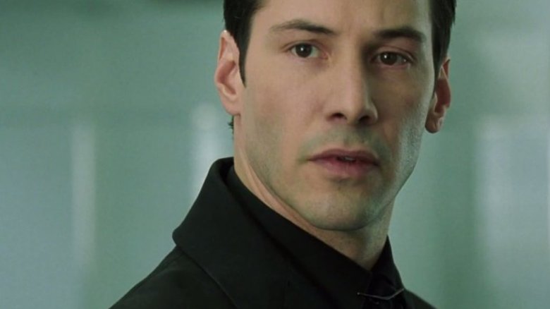 Keanu Reeves as Neo in The Matrix 