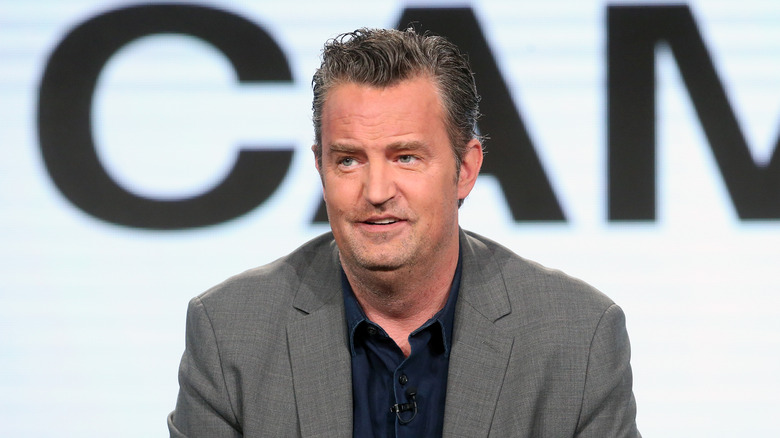 Matthew Perry speaking