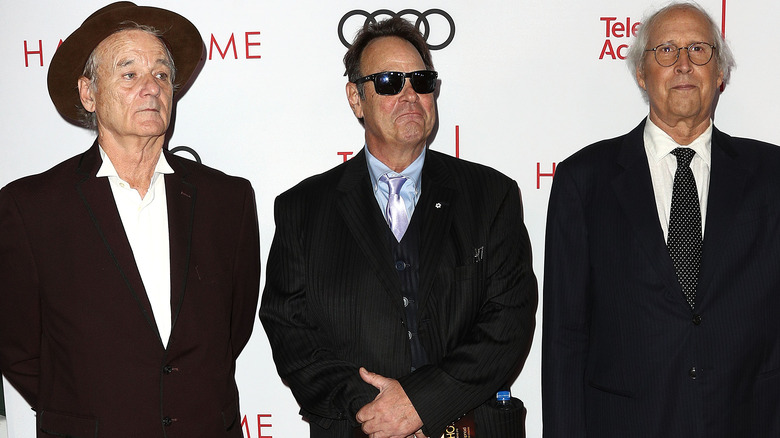 Bill Murray, Dan Akroyd, and Chevy Chase