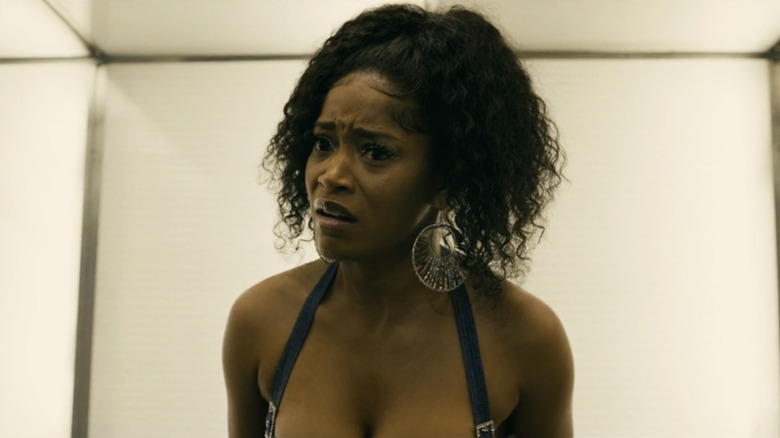 Keke Palmer looking skeptical