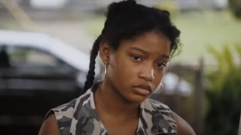 Keke Palmer pouting as Nikki