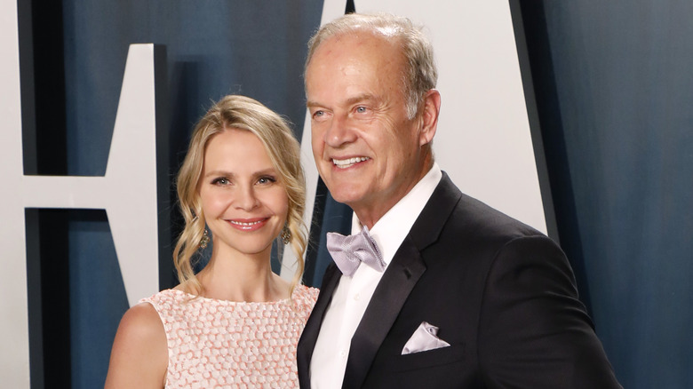 Kayte Walsh and Kelsey Grammer smiling