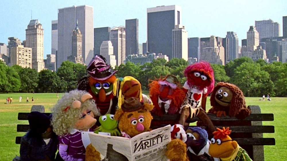 Kermit and friends in The Muppets Take Manhattan