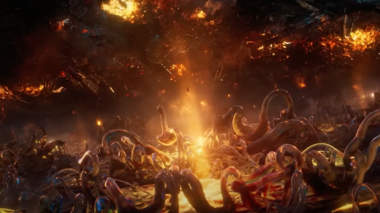 Wide shot of the Quantum Realm