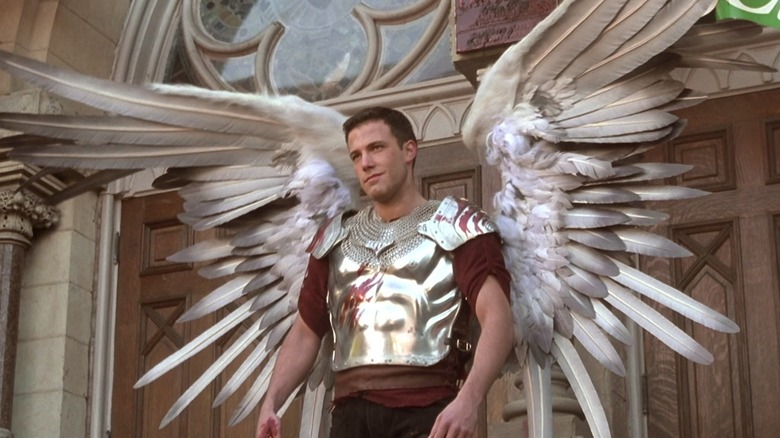 Ben Affleck as Bartleby spreading his wings