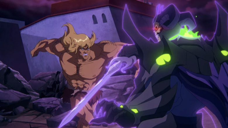 He-Man fights Skeletor