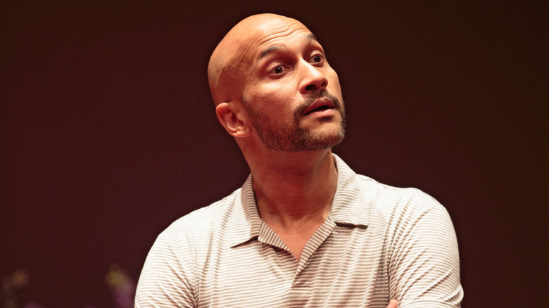 Keegan Michael Key performing in Hamlet