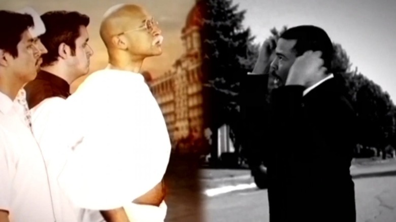 Key and Peele as Gandhi and Martin Luther King facing off