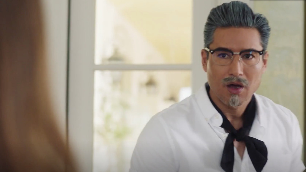 Mario Lopez as Colonel Sanders in A Recipe for Seduction