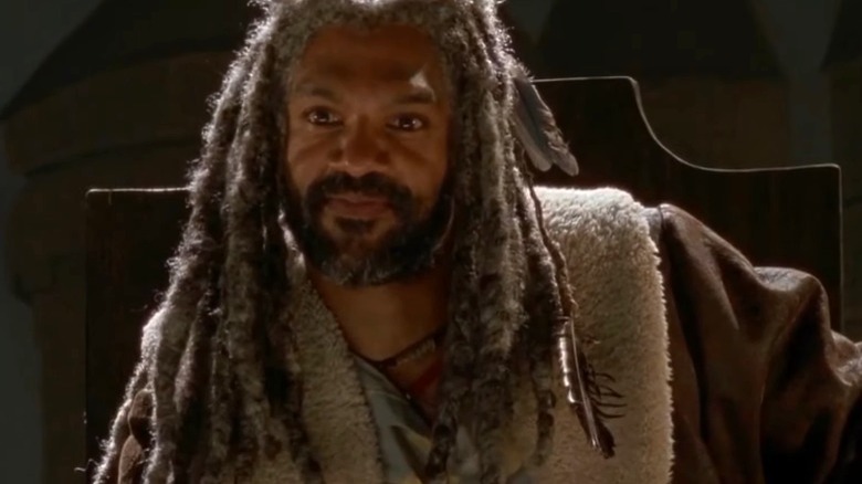 King Ezekiel smiling