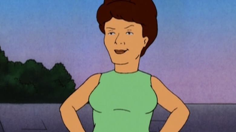 Peggy Hill smiling