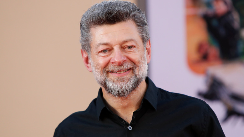 Andy Serkis smiling