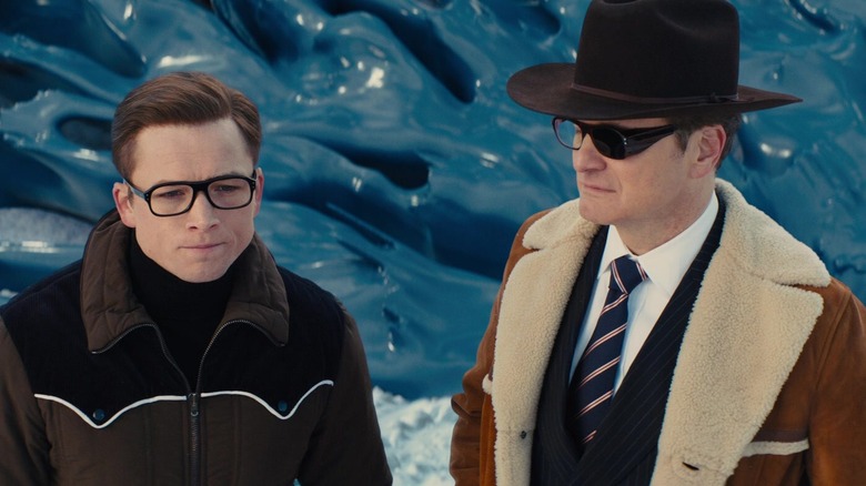 Eggsy and Harry together