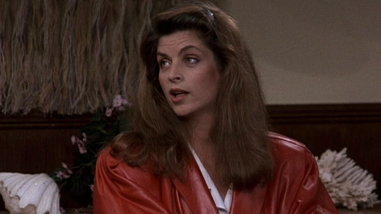 Kirstie Alley talking on Cheers