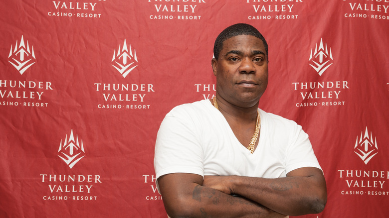 Tracy Morgan arms folded