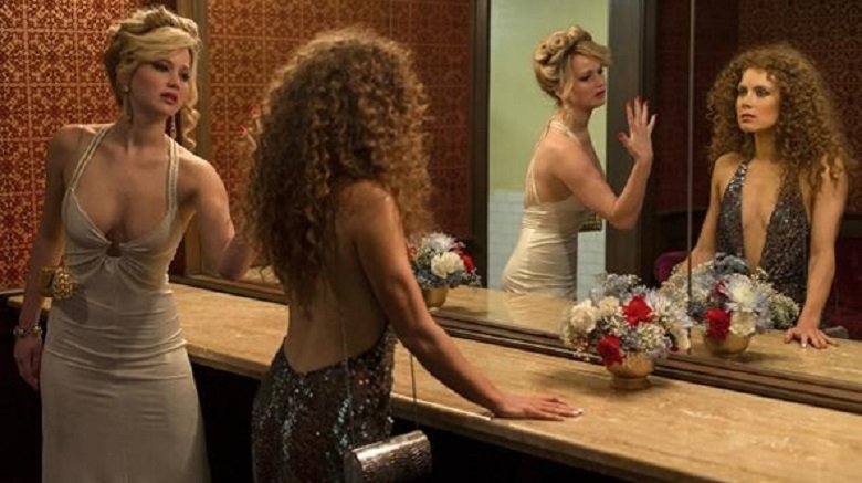 Jennifer Lawrence and Amy Adams in American Hustle