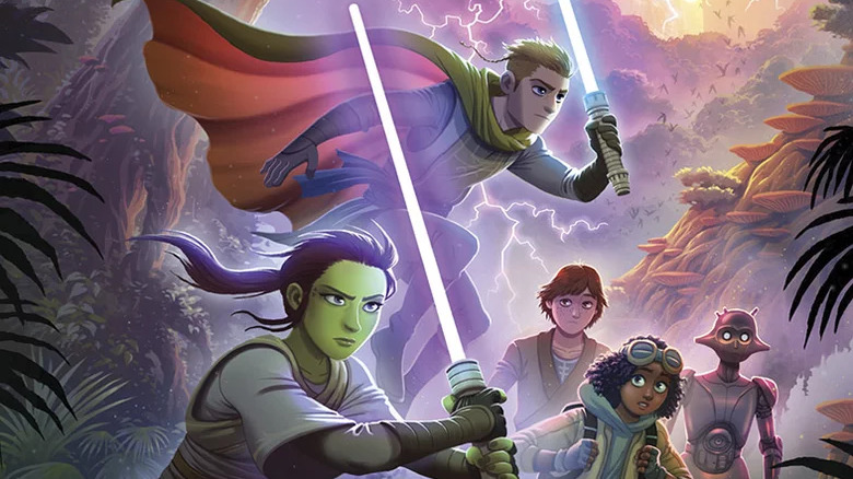 cropped cover art of "Star Wars: The High Republic: A Test of Courage"