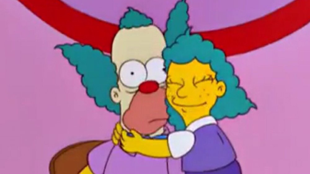 Krusty the Clown and Sophie