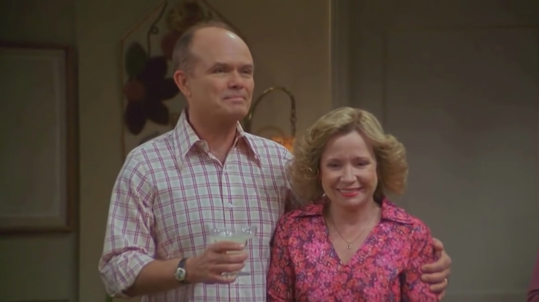 Red Forman giving a toast