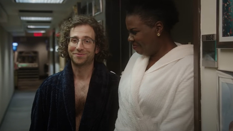 Kyle Mooney and Leslie Jones