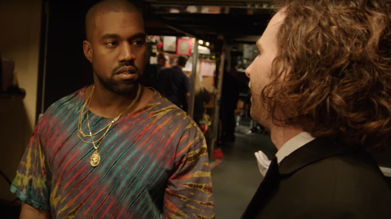 Kyle Mooney and Kanye West