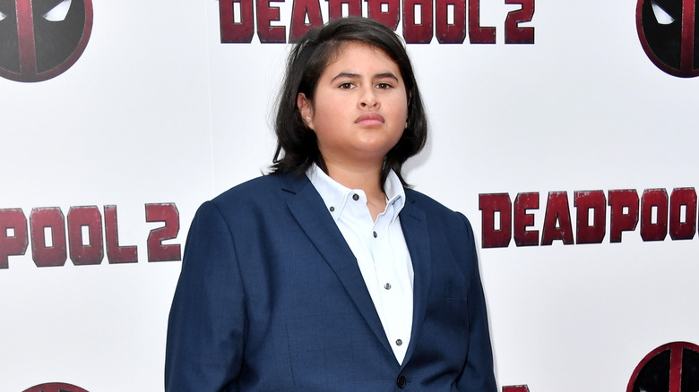 Julian Dennison at a premiere 