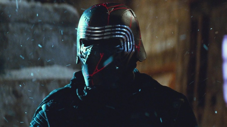 Kylo Ren cracked helmet