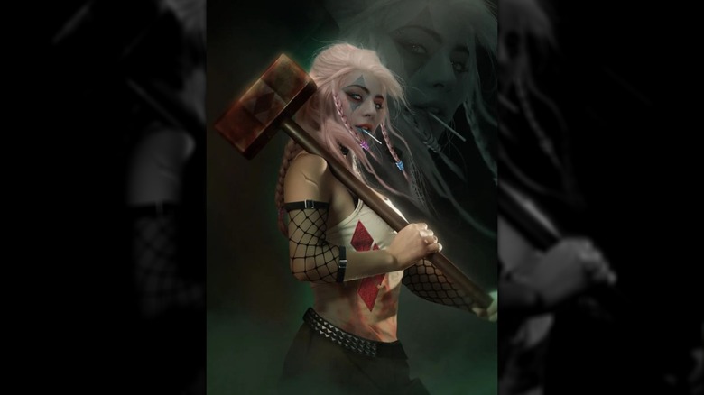 Harley Quinn played by Lady Gaga