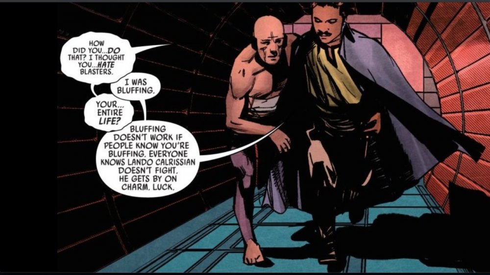 Han and Lobot in the Lando comic series