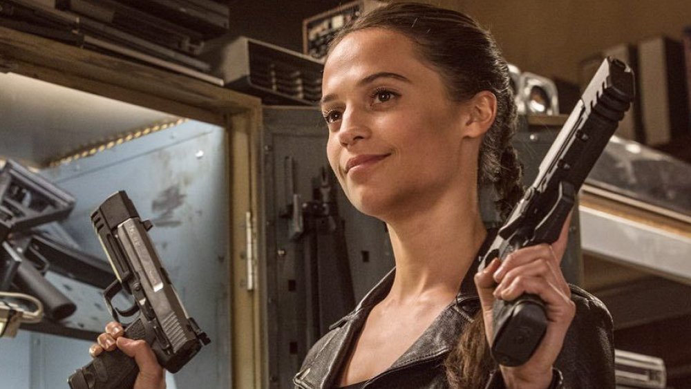 Alicia Vikander in Tomb Raider