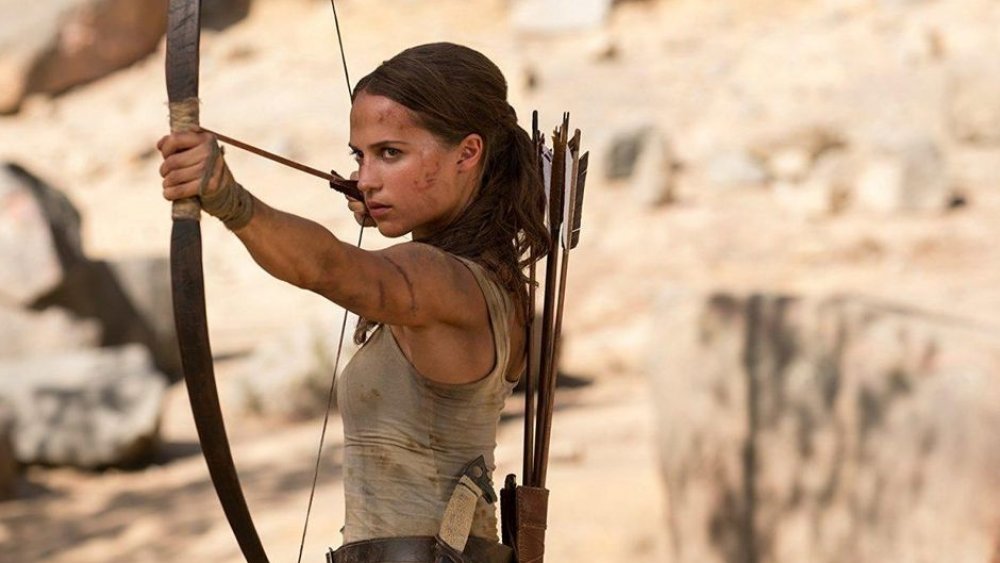 Alicia Vikander in Tomb Raider