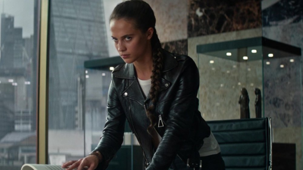 Alicia Vikander in Tomb Raider