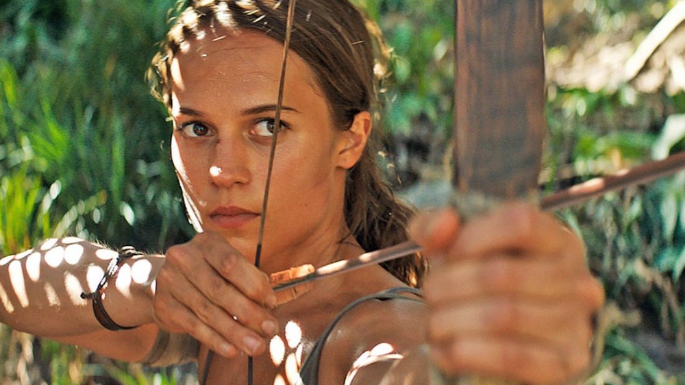 Alicia Vikander in Tomb Raider