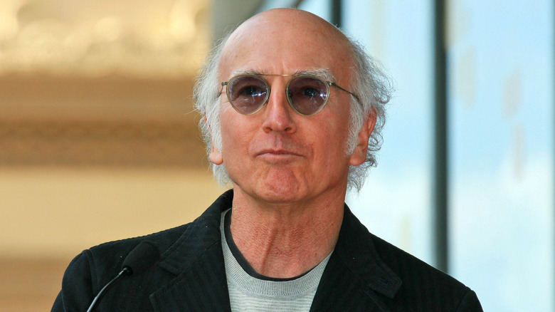 Larry David speaking