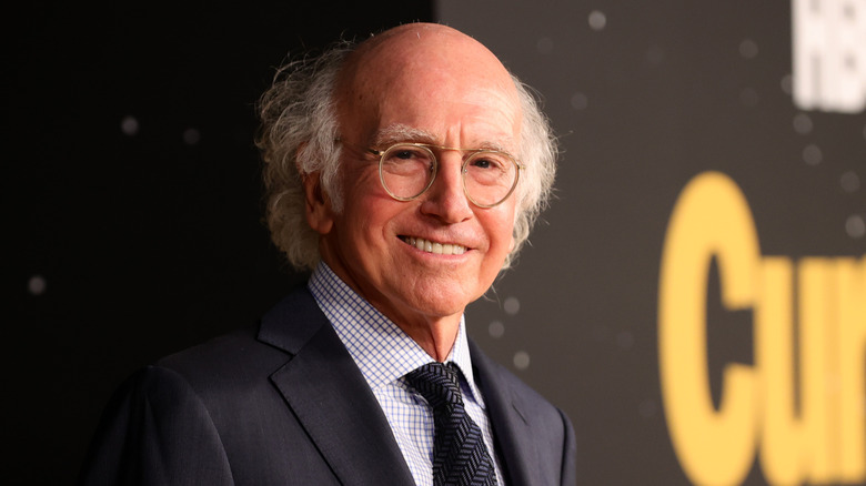 Larry David smiling