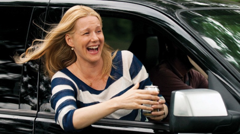 Laura Linney laughing in The Big C