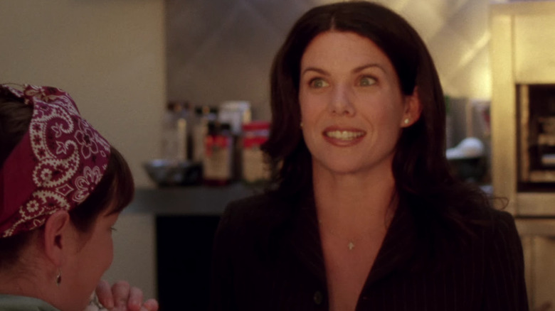 Lorelai Gilmore smiling 