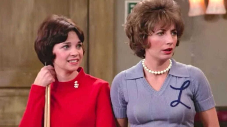 Laverne and Shirley are shocked