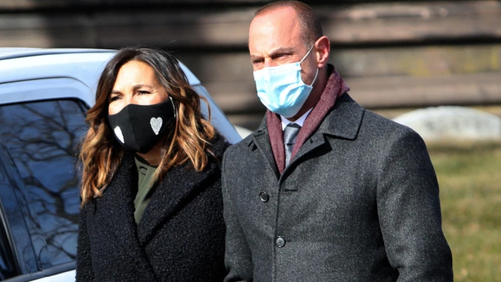 Beson and Stabler in masks