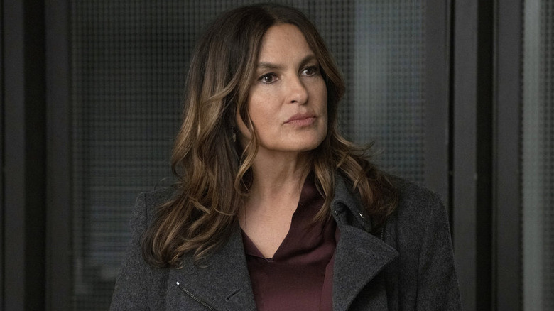 Olivia Benson listening