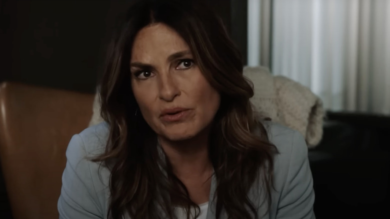 Olivia Benson looking concerned 