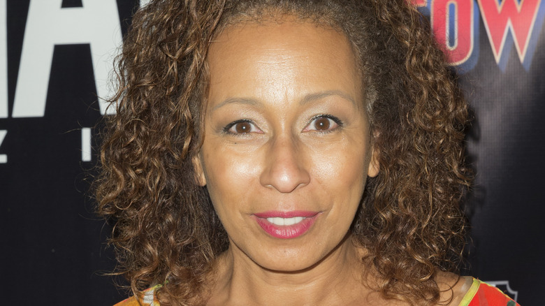 Tamara Tunie posing