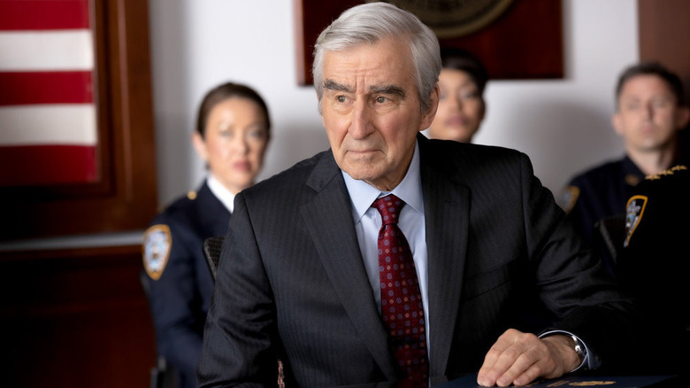 Sam Waterston Jack McCoy Law & Order court room 