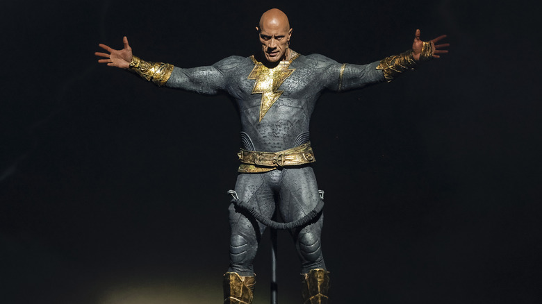 Dwayne The Rock Johnson Black Adam costume